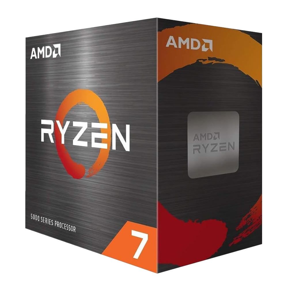 AMD Ryzen 7 processor box on a white background