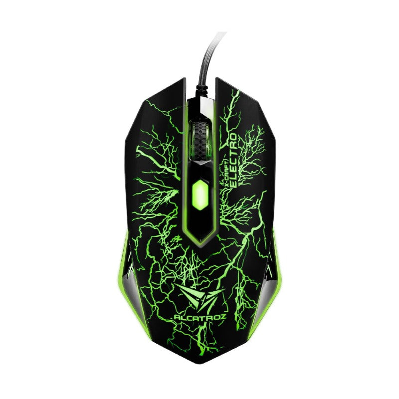 Alcatroz X-Craft Classic RGB 4 Button Gaming Mouse