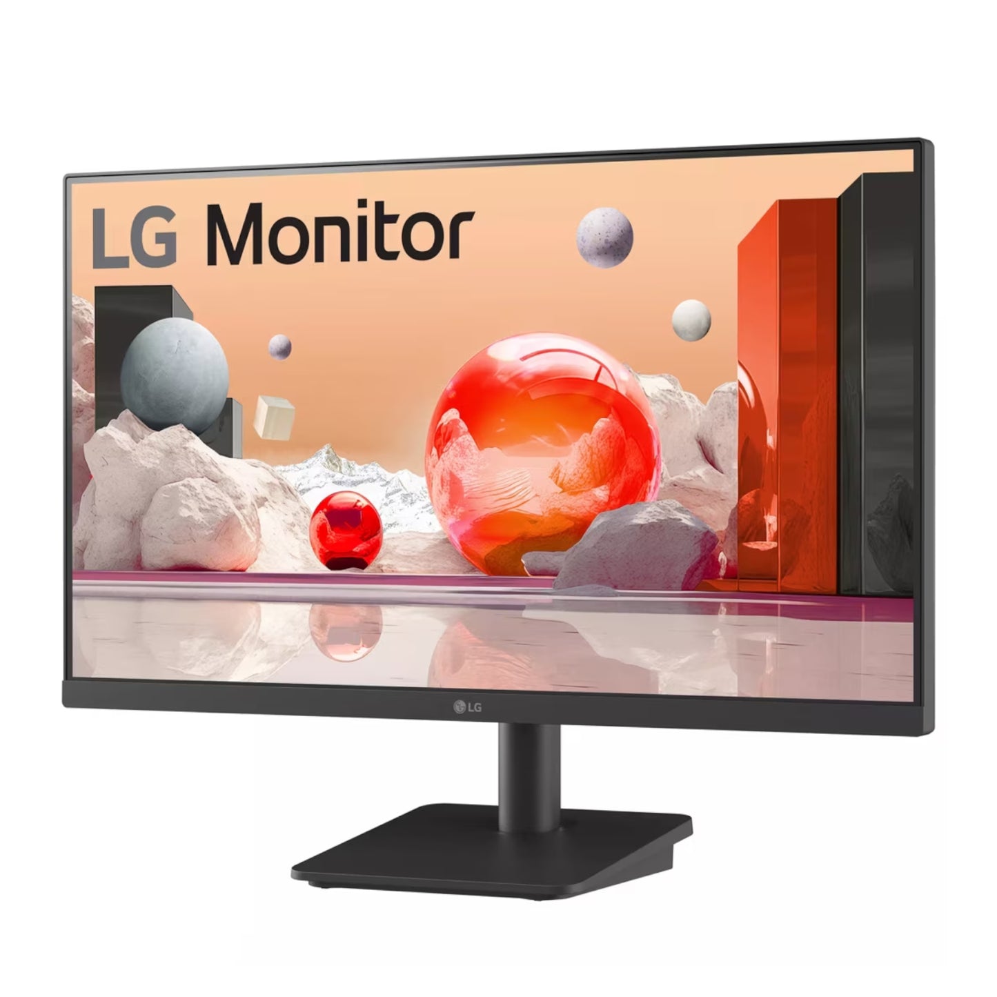LG Essential 24" FHD IPS Monitor 100Hz - GroPlus