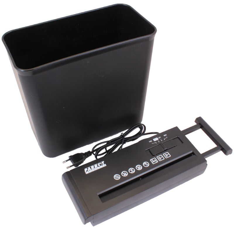 Parrot 5 Sheet Strip-Cut Paper Shredder