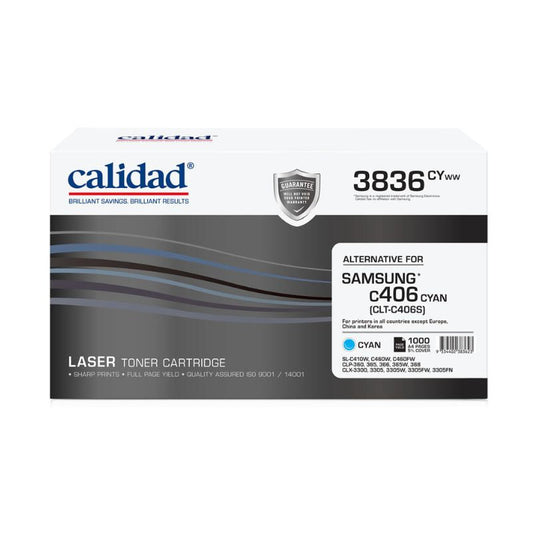Calidad Laser Toner Cartridge Alternative - Samsung 406S