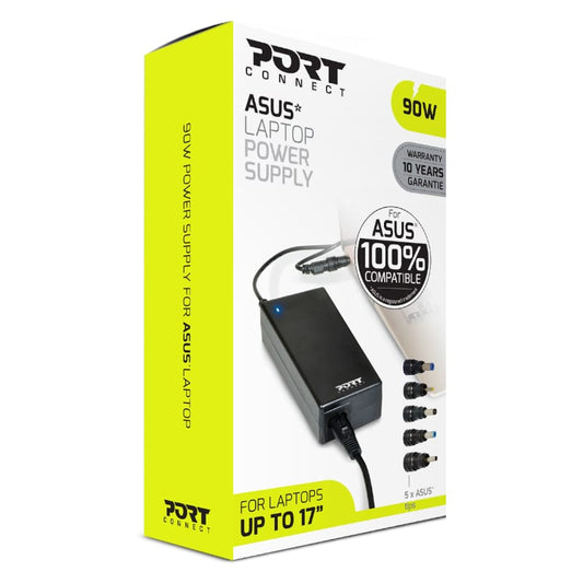 Port Connect 90W Notebook Adapter Asus
