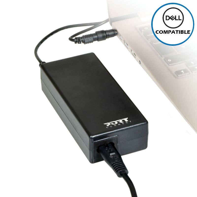 Port Connect 65W Dell Universal Notebook Adapter