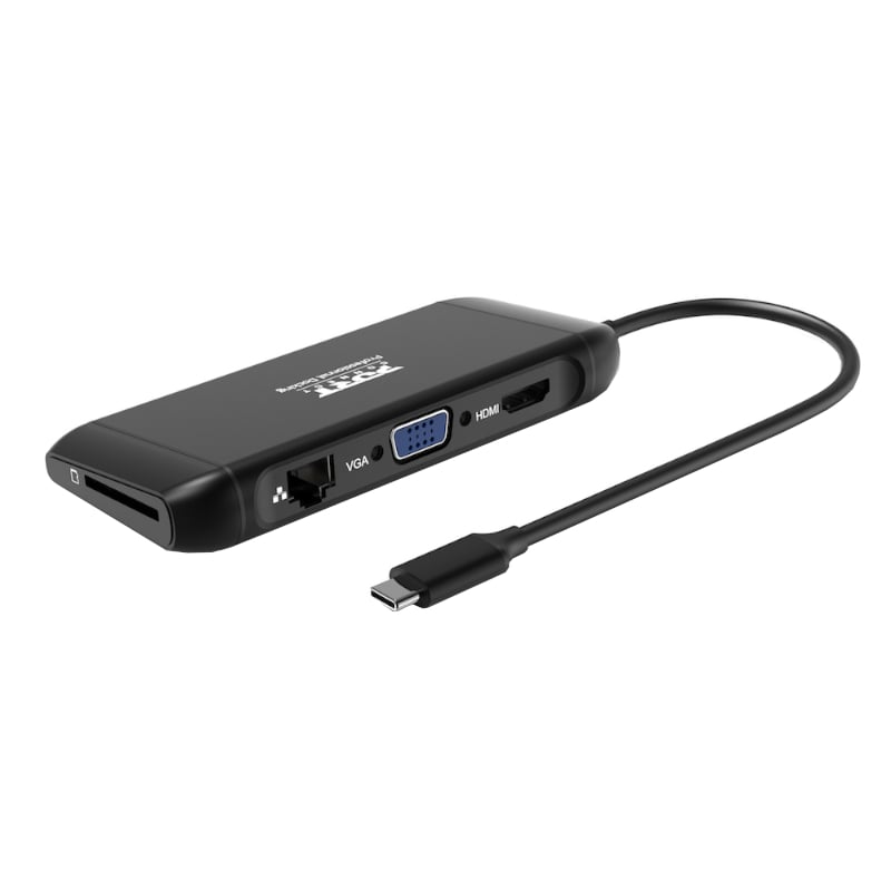 Port Connect Type-C and USB Dual Video Docking Station