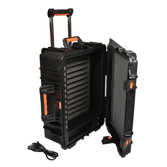 Port 12 Bay Charging Suitcase