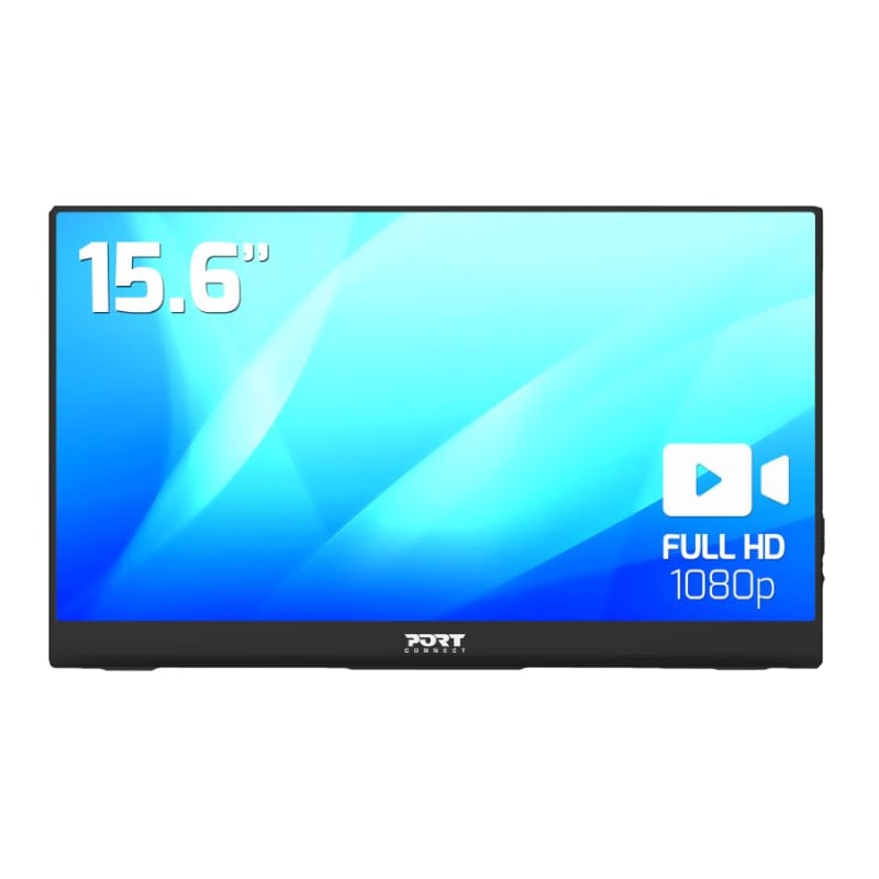 Port Connect Portable 15.6" FHD Monitor