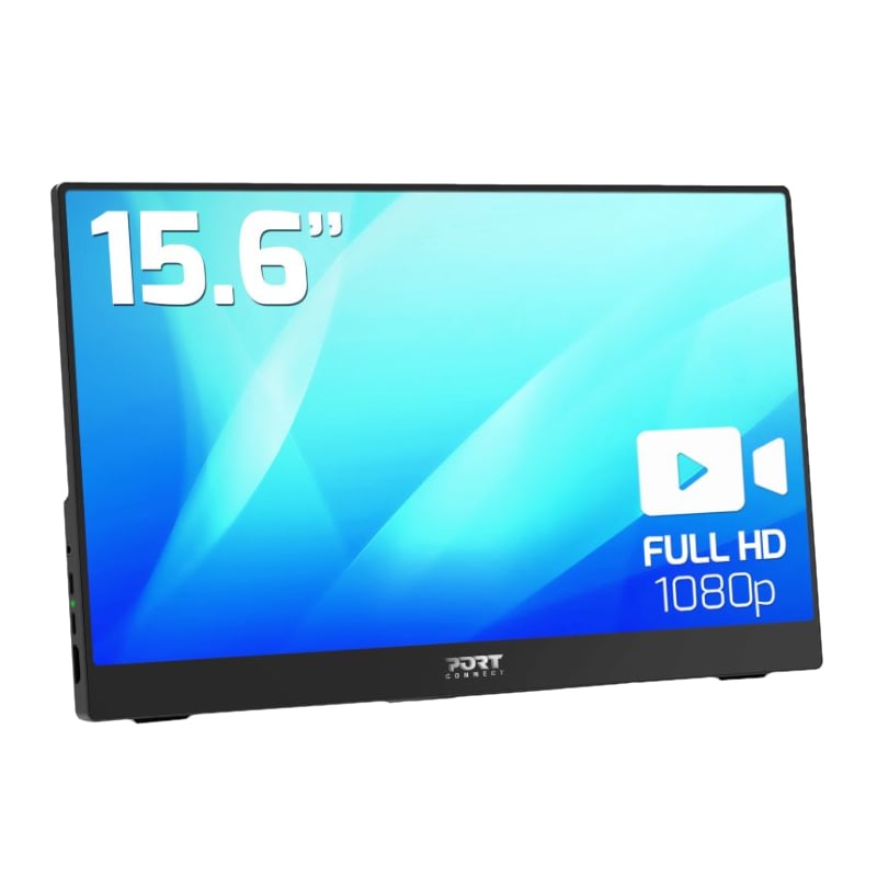 Port Connect Portable 15.6" FHD Monitor
