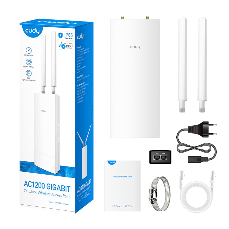 Cudy AC1200 Outdoor Gigabit Wireless Access Point