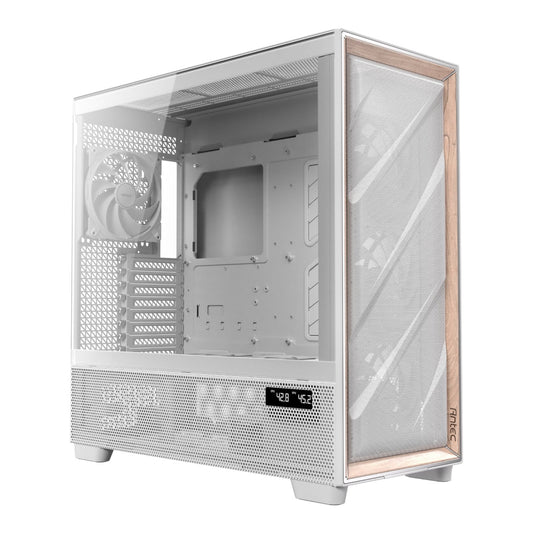 Antec FLUX PRO E-ATX Full Tower Gaming Chassis – White