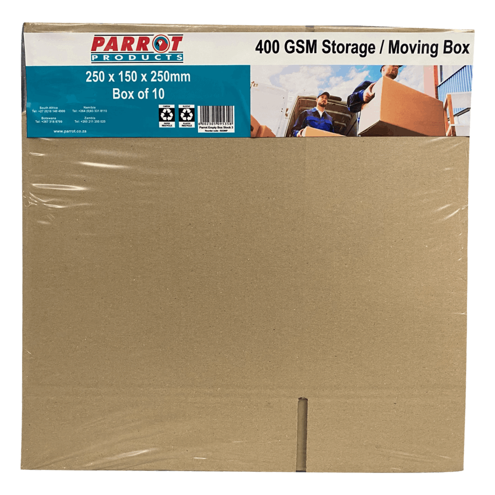 Parrot Products 400 GSM storage/moving box packaging
