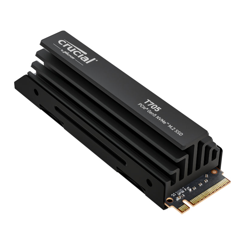 Crucial T705 Gen5 M.2 NVMe with Heatsink SSD