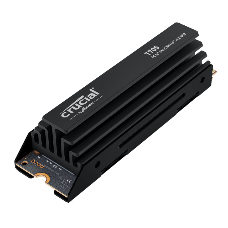 Crucial T705 Gen5 M.2 NVMe with Heatsink SSD