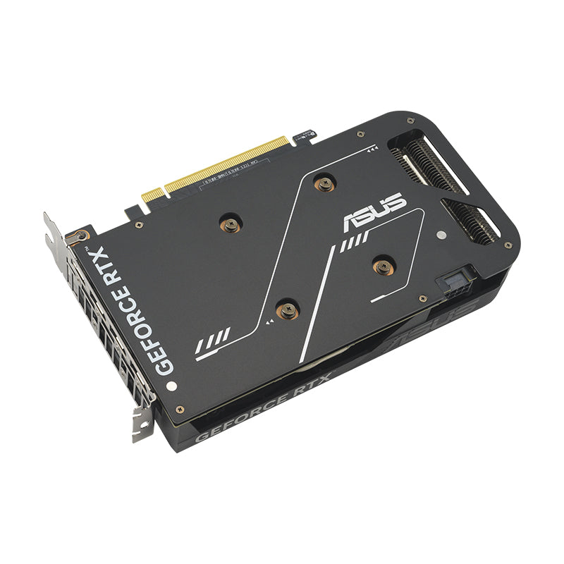 Asus GeForce RTX graphics card on a white background