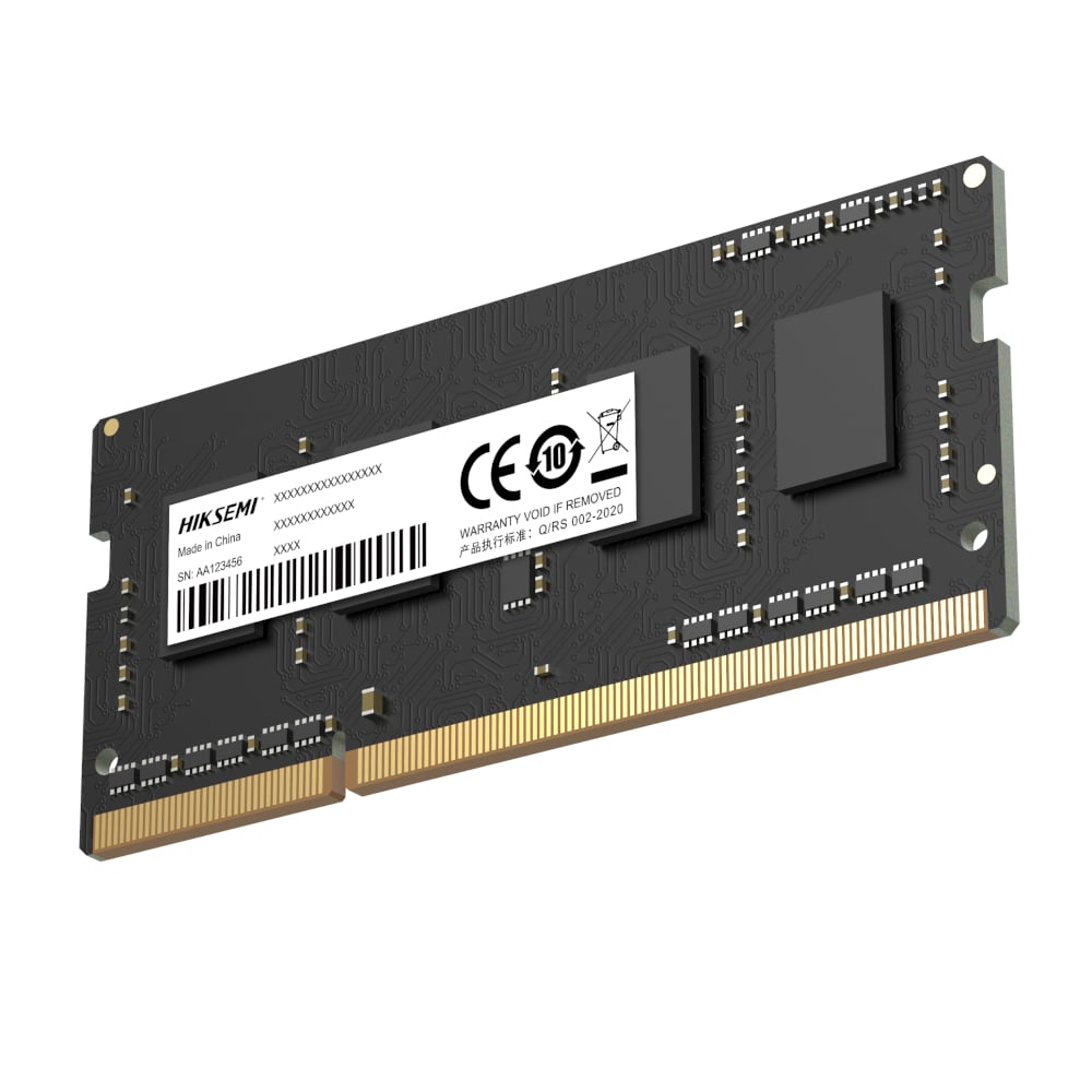 Computer memory module with Hiksemi branding on a white background