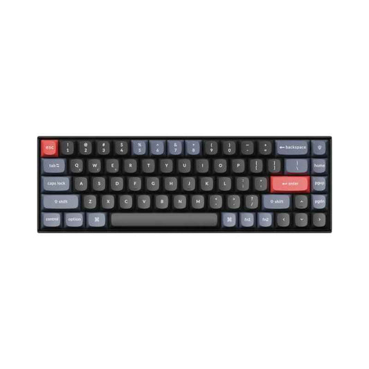 Keychron K6 Pro 65% Red G Pro Switches RGB Wireless Keyboard Black