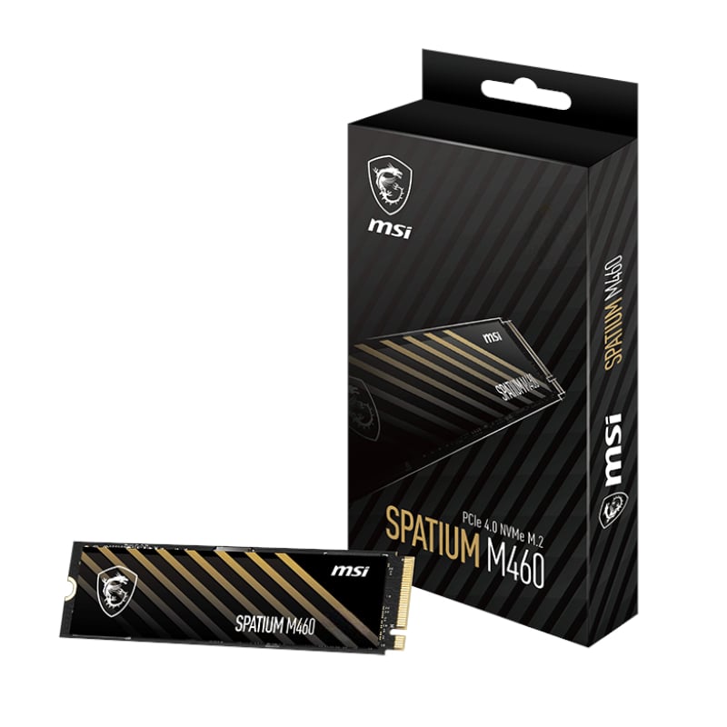 MSI SPATIUM M460 Gen4 M.2 NVME SSD 1TB