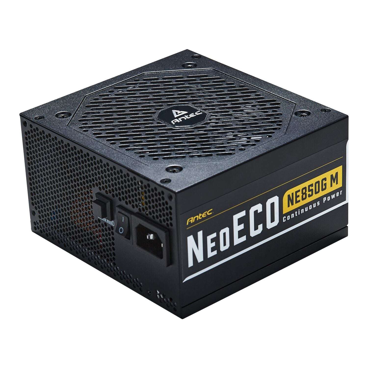 Antec NeoECO NE850G M power supply unit on a white background
