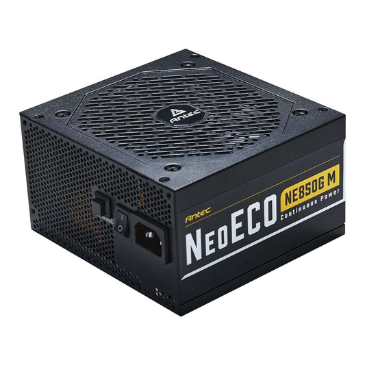 Antec NeoECO NE850G M power supply unit on a white background