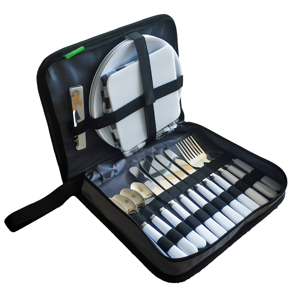 KAUFMANN CAMPING CUTLERY SET 23 PIECE