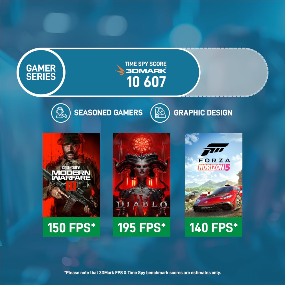 PCBuilder COMMANDER Gaming PC Ryzen 7 5700X3D Windows 11