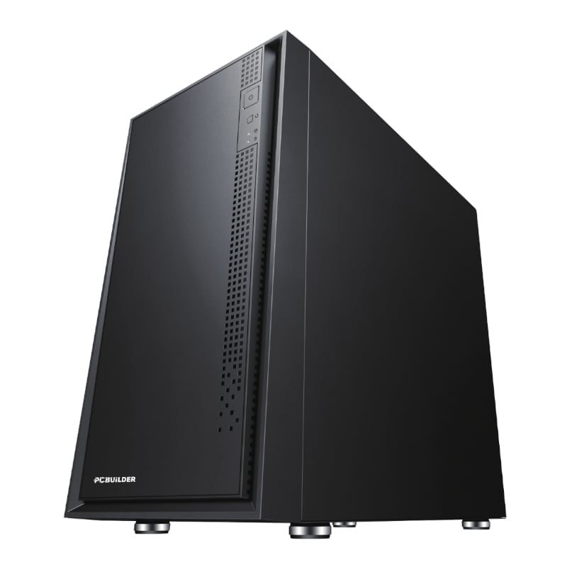 PCBuilder Intel i5-12400 HOME MASTER Desktop PC 16GB DDR4 RAM 500GB NVMe SSD