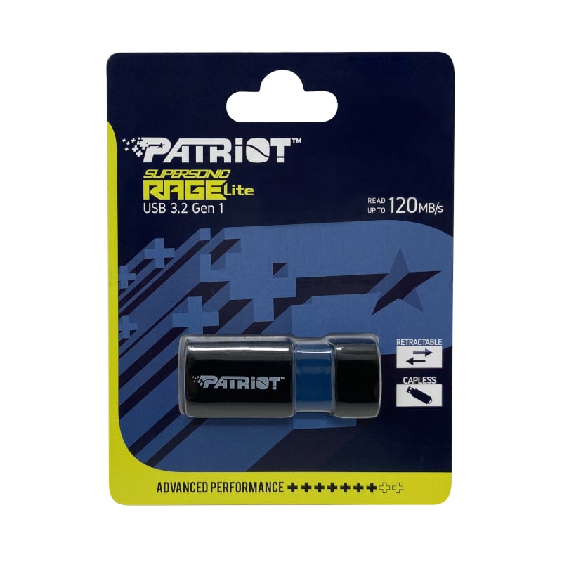 Patriot Supersonic RAGE Lite USB3.2 Flash Drive