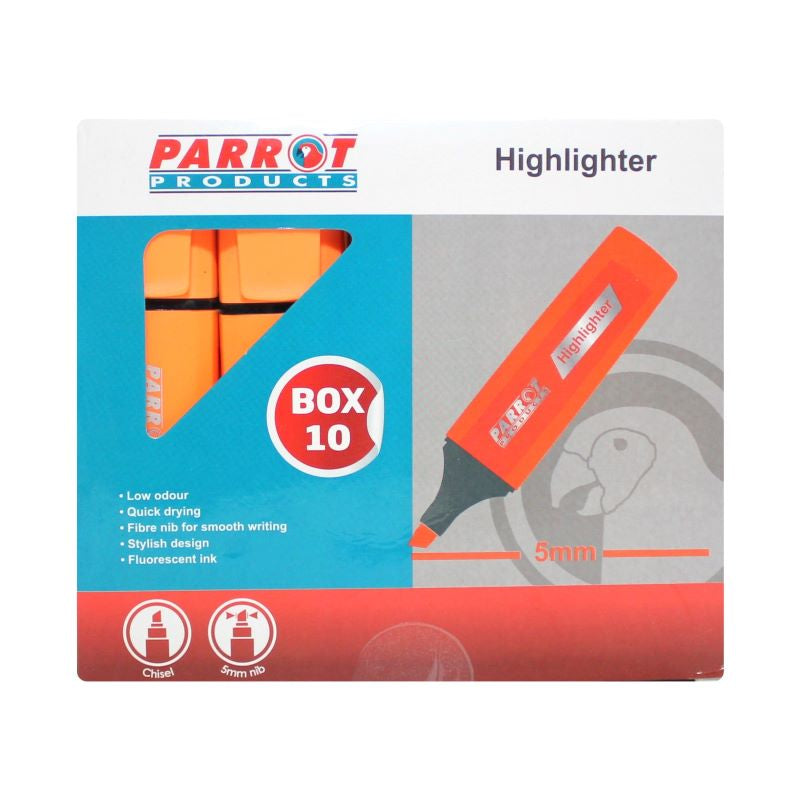 Parrot Highlighter Box