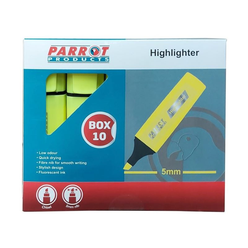 Parrot Highlighter Box