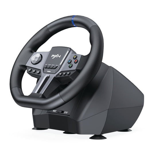 PXN gaming steering wheel on a white background
