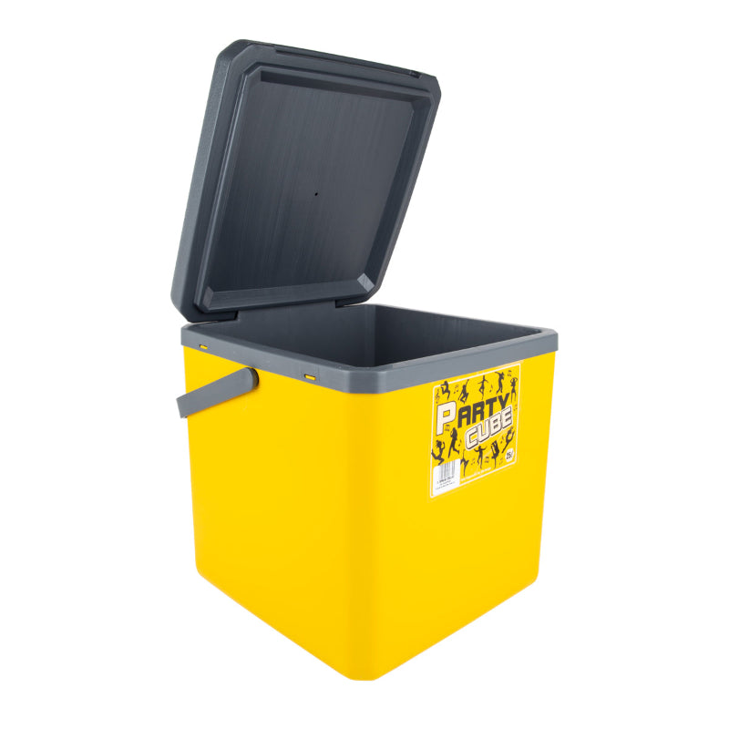 PARTY CUBE COOLER BOX 25L YELLOW