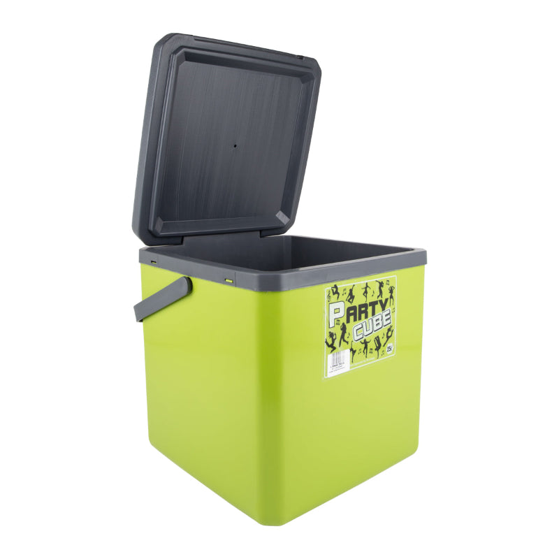 PARTY CUBE COOLER BOX 25L LIME