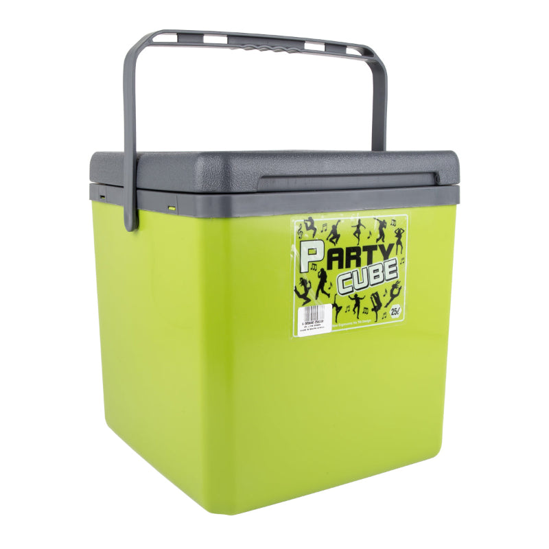 PARTY CUBE COOLER BOX 25L LIME