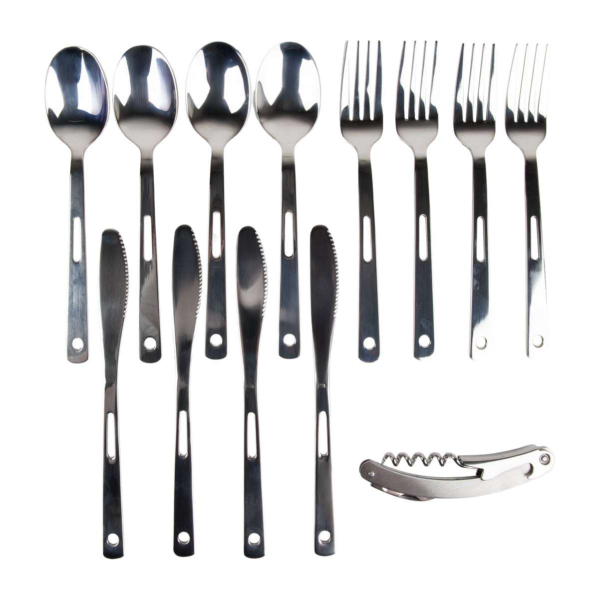 KAUFMANN CAMPING CUTLERY SET 13 PIECE