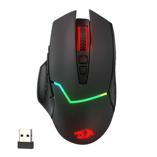 Redragon MIRAGE PRO 8000DPI RGB 8 Button Wireless Gaming Mouse