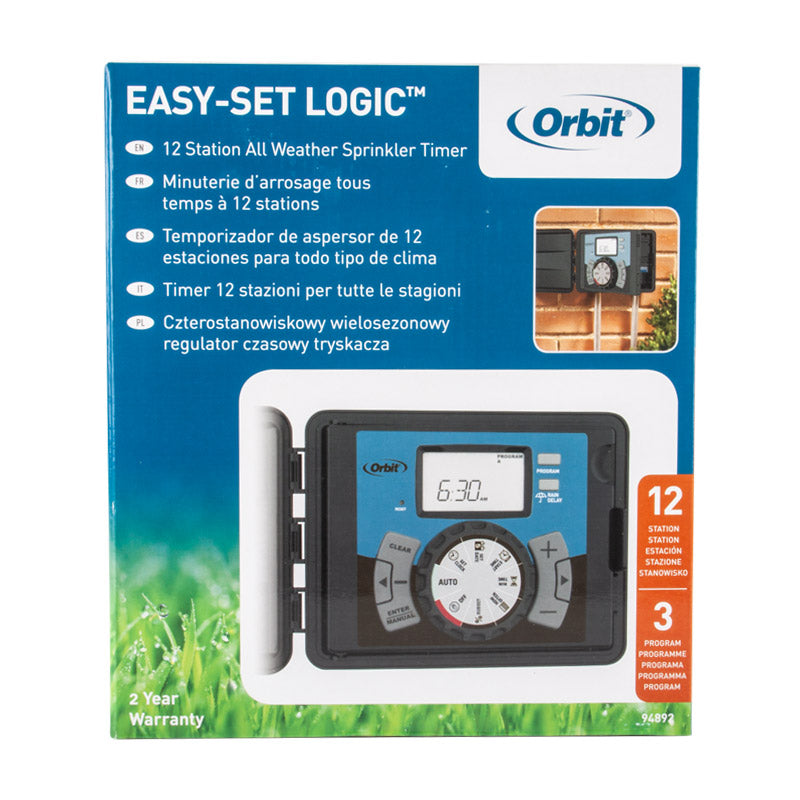 ORBIT EASY SET CONTROLLER OUTDOOR 12 STATION