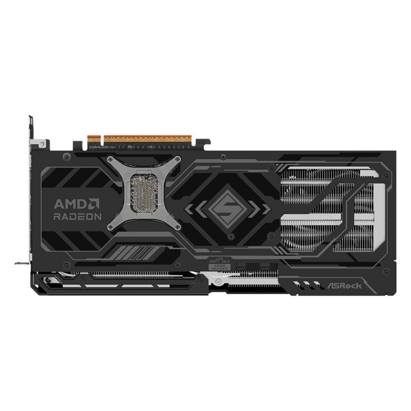 ASRock Radeon RX9070 XT Steel Legend Dark 16GB Graphics Card - GroPlus