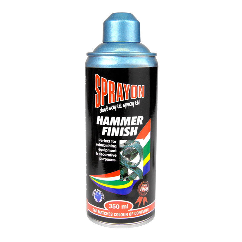 Sprayon Hammer Finish spray can on a white background