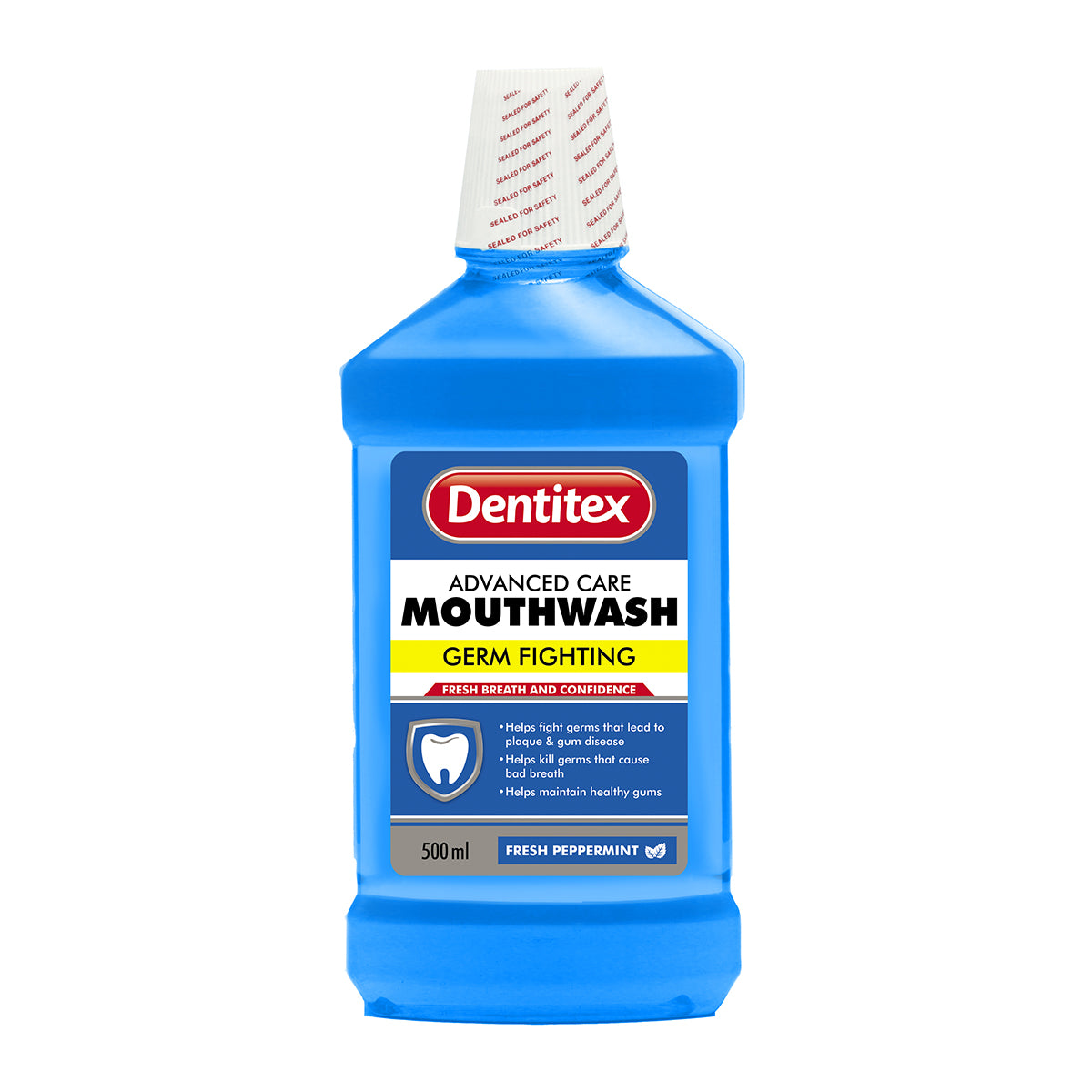 DENTITEX MOUTHWASH FRESH PEPERMINT 500ML