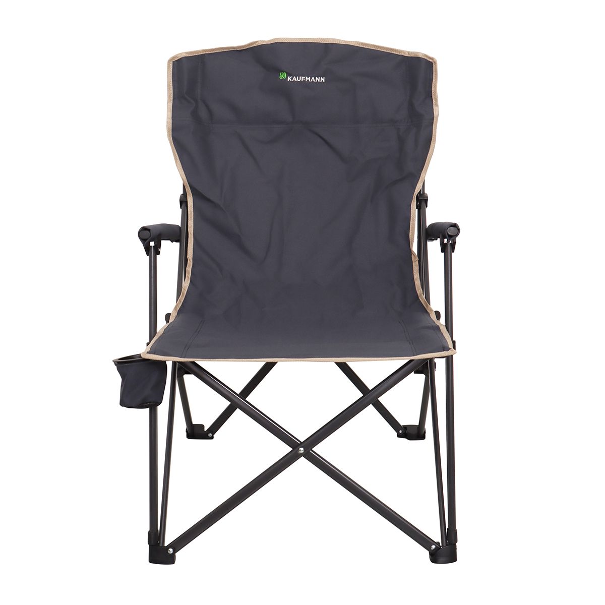 KAUFMANN PADDED HARD ARMREST CHAIR