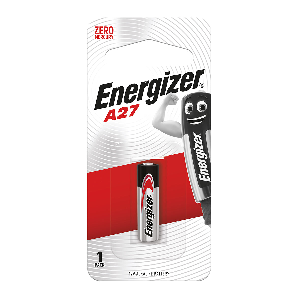 ENERGIZER BATTERY MINIATURE ALKALINE 12V A27
