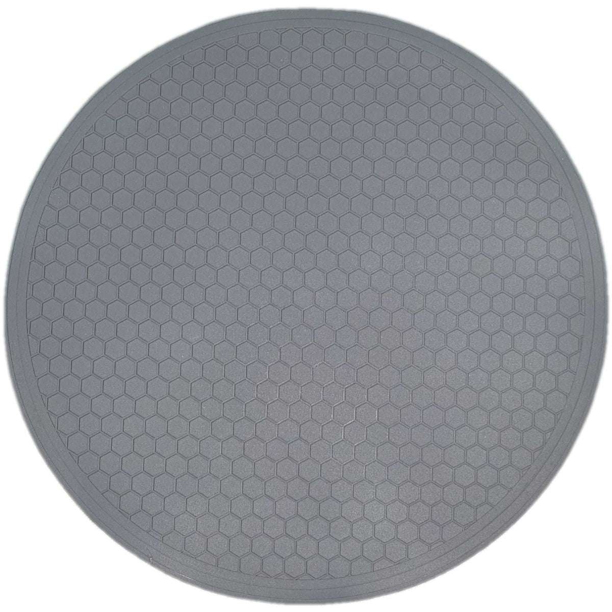 A black silicone mat designed for use with a Tafelbraai grill.