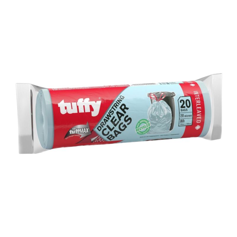 Tuffy Interleaved Drawstring Refuse Bags