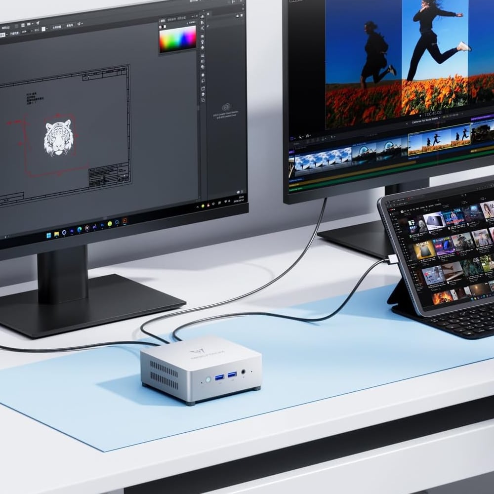 MINISFORUM UN100S Intel N100 Processor Barebone Mini PC