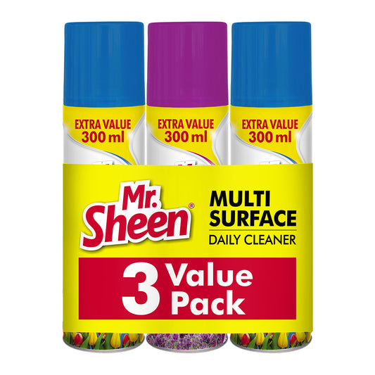 MR SHEEN MULTI SURF FURNITUR CLEAN 3 PACK 300ML