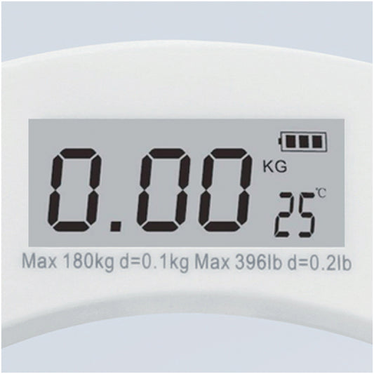 TAURUS BATHROOM SCALE GLASS DIGITAL 180KG