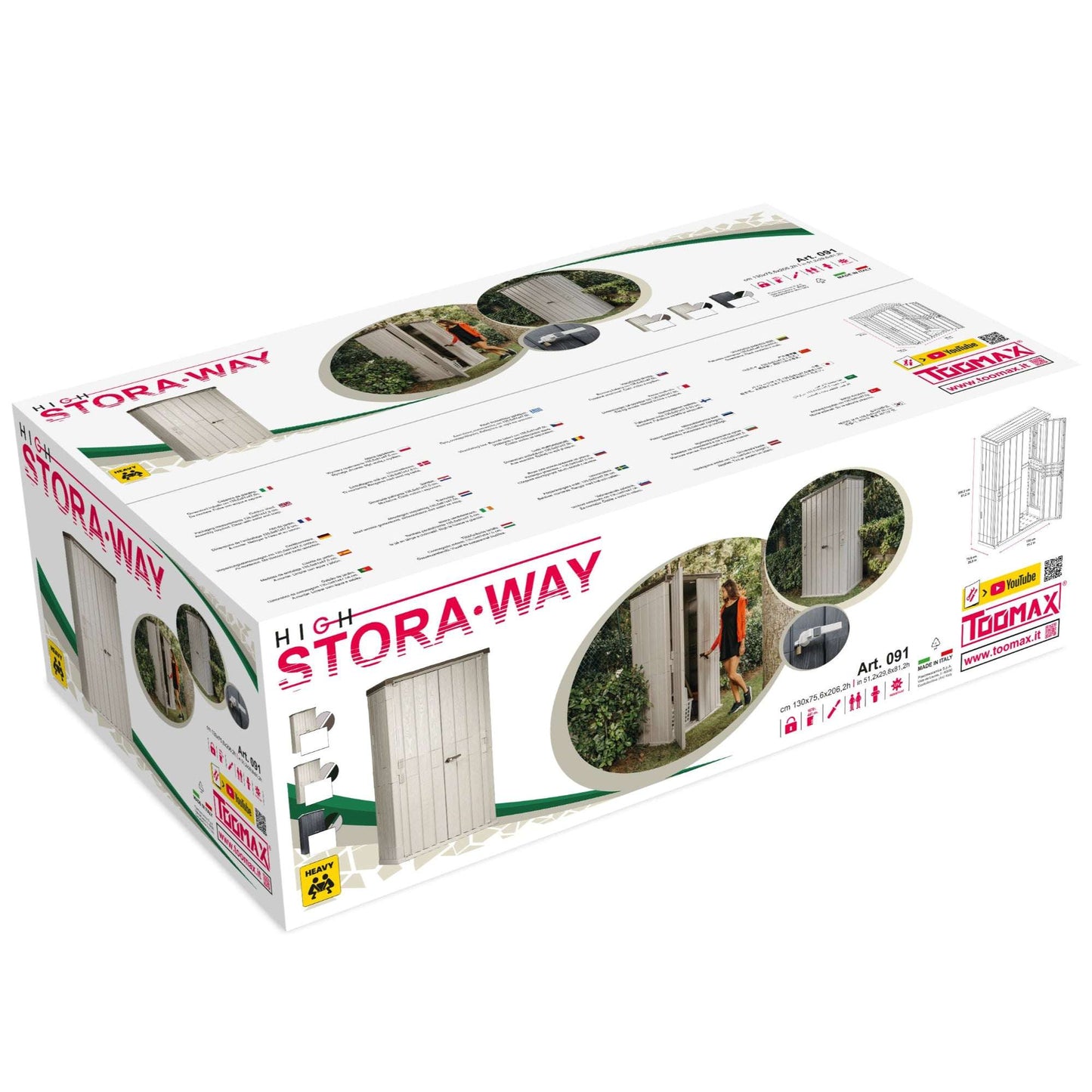 STORA-WAY storage solution packaging on a white background
