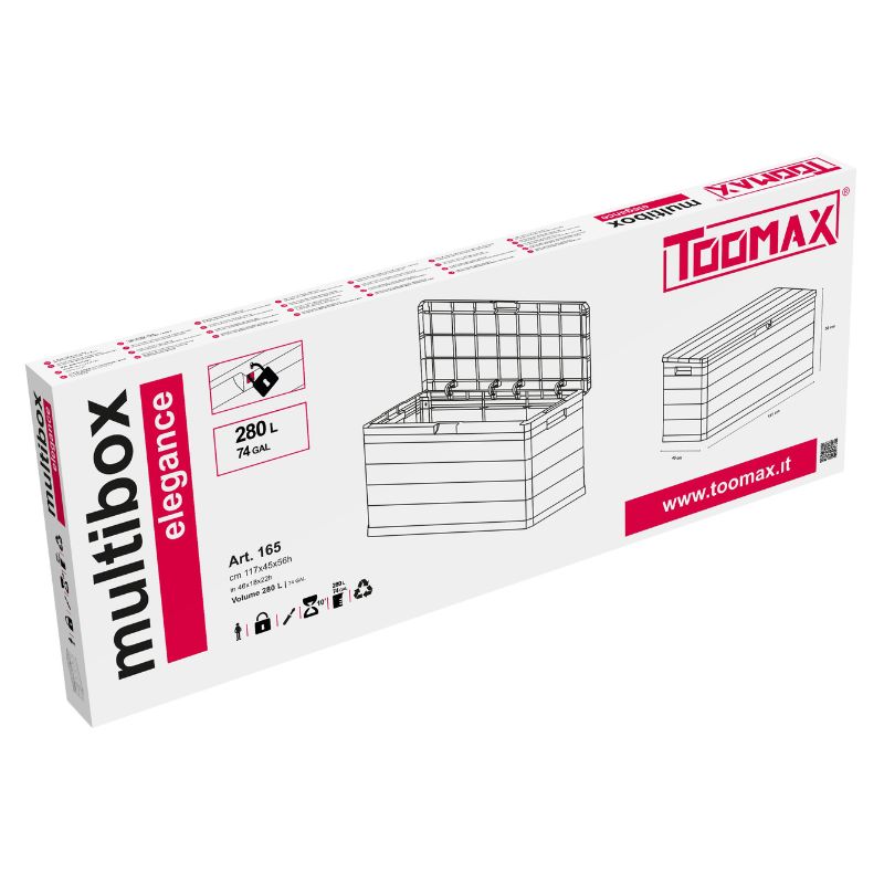 Toomax multibox elegance packaging on a white background