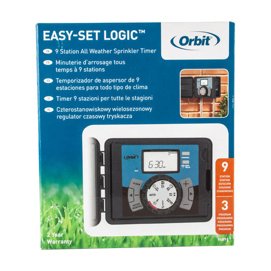 ORBIT EASY SET CONTROLLER OUTDOOR 9 STATION