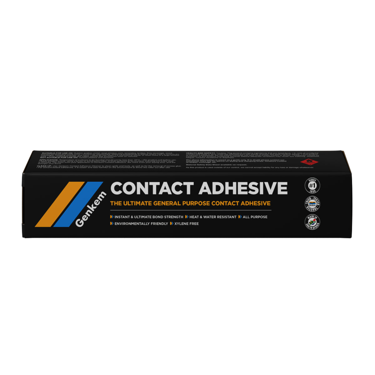 Box of Genken contact adhesive on a white background