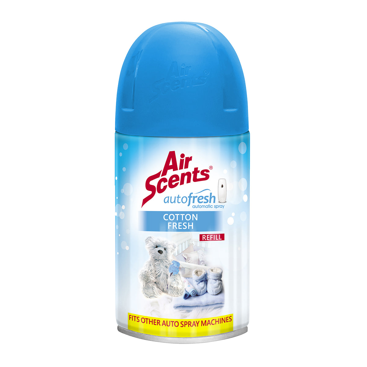 AIR SCENTS AUTOMAT MACHINE REFIL COTT FRES 250ML